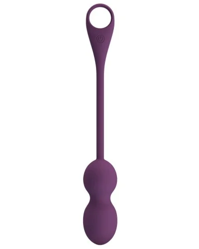 Boules de Geisha Vibrantes Connectées Elvira 2 8 x 3.2cm Prune sextoys et accessoires sur La Boutique du Hard