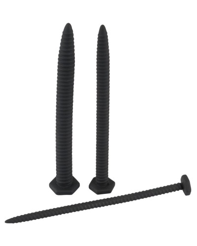 Lot de 3 Tiges d'urètre Screw Dilator 15 cm - Diamètre 6 à 13 mm sextoys et accessoires sur La Boutique du Hard