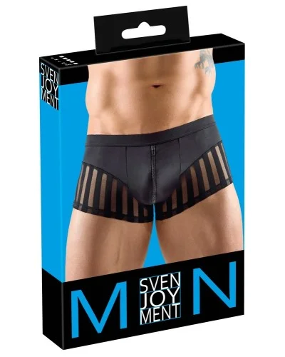 Boxer avec zip Othillo Noir sextoys et accessoires sur La Boutique du Hard