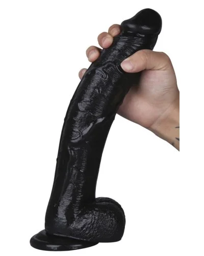 Gode Realdong 23 x 5cm Noir sextoys et accessoires sur La Boutique du Hard