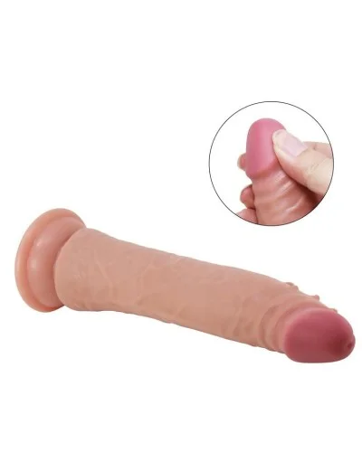 Gode Kable 18 x 4.5cm Marron Très Clair sextoys et accessoires sur La Boutique du Hard