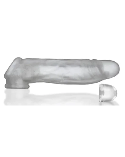 Gaine de pénis Dicker 15 x 3.5 cm Transparente sextoys et accessoires sur La Boutique du Hard