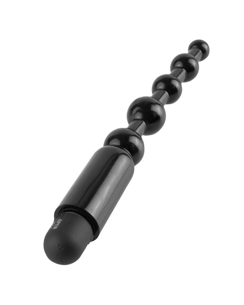 Sextoy Plug Anal Vibrant Mini Beads Balls - Noir, 12 Cm De Longueur - Neuf - Marque Anal Fantasy
