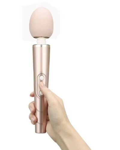 Wand Eggy 25cm Tête 49mm Champagne sextoys et accessoires sur La Boutique du Hard