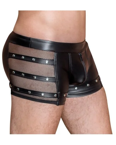 Boxer avec zip Illeo Noir sextoys et accessoires sur La Boutique du Hard