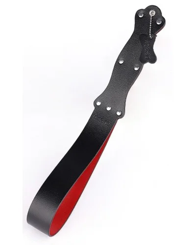 Paddle Slack 40 cm Noir-Rouge sextoys et accessoires sur La Boutique du Hard