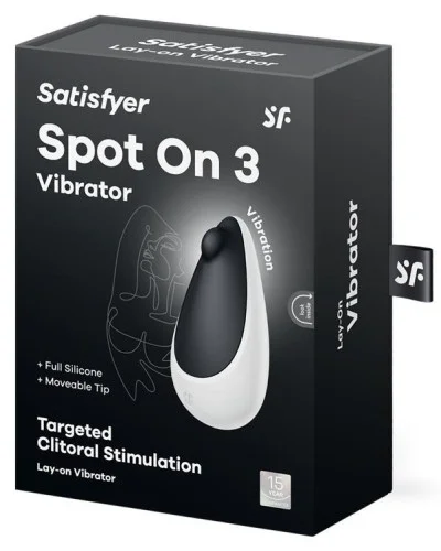 Stimulateur de Clitoris Spot On 3 Noir sextoys et accessoires sur La Boutique du Hard