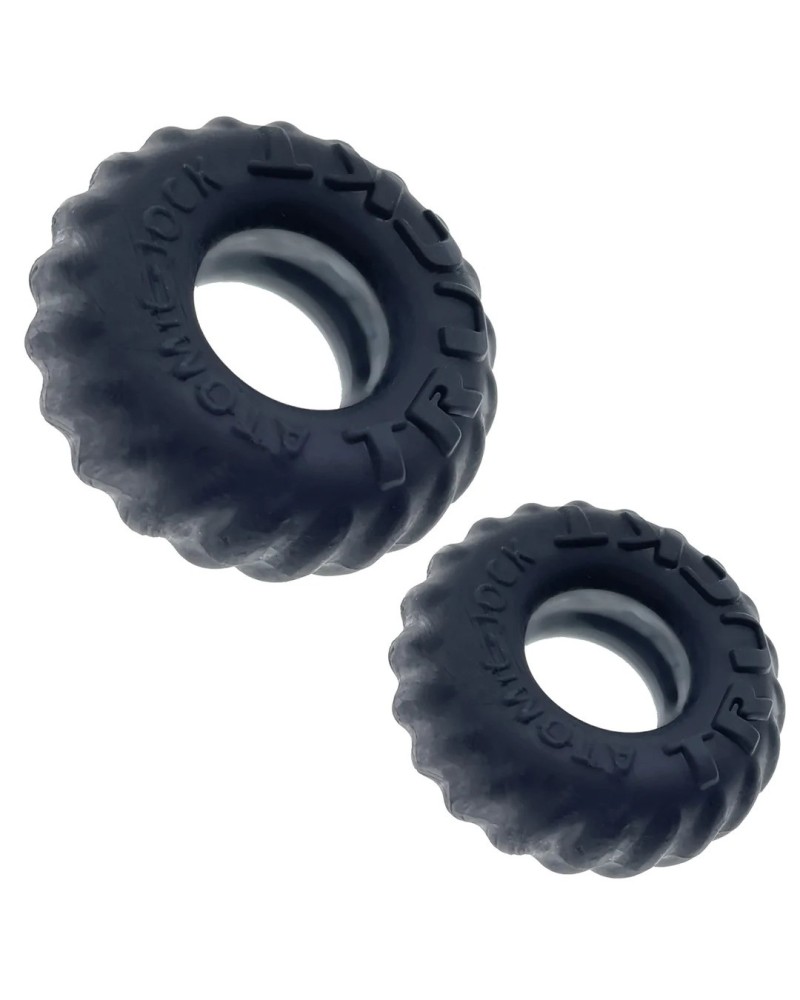 Lot de 2 Anneaux péniens Truckt Noirs sextoys et accessoires sur La Boutique du Hard