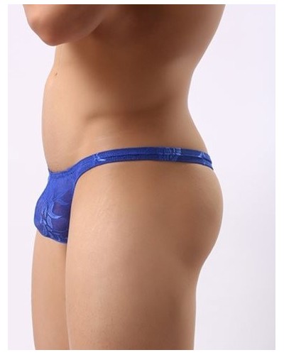 String Dentelle MANKINI Bleu sextoys et accessoires sur La Boutique du Hard