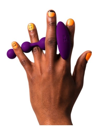 Boules Anales Amp 11.5 x 2.5cm Violet sextoys et accessoires sur La Boutique du Hard