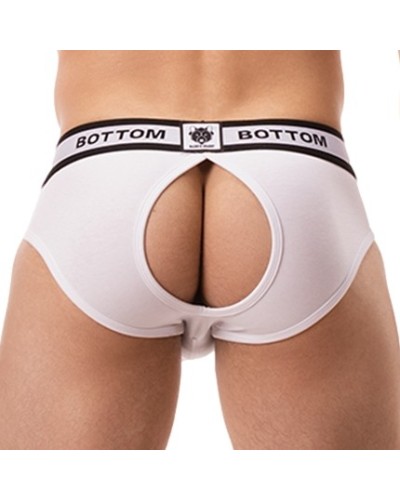 Backless Bottom Blanc sextoys et accessoires sur La Boutique du Hard