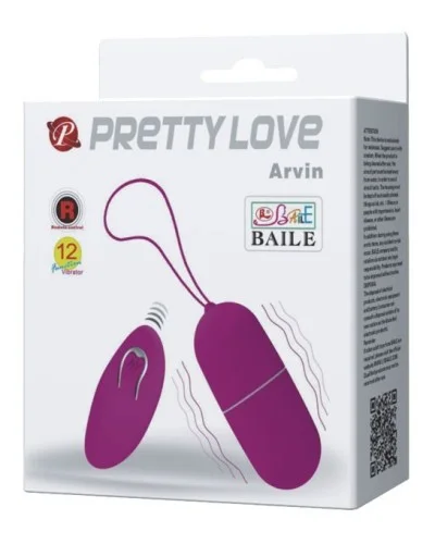 Oeuf Vibrant sans fil Arvin Pretty Love 7.5 x 3.3 cm pas cher