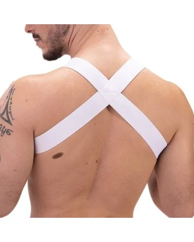 Harnais élastique Leonsh Blanc sextoys et accessoires sur La Boutique du Hard