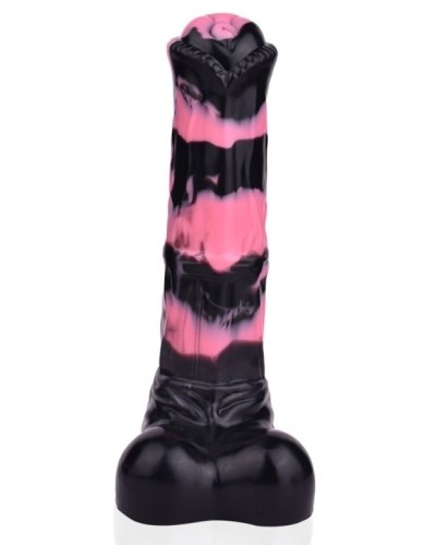 Gode Horse Hurulf S 18 x 4.7cm Noir-Rose sextoys et accessoires sur La Boutique du Hard