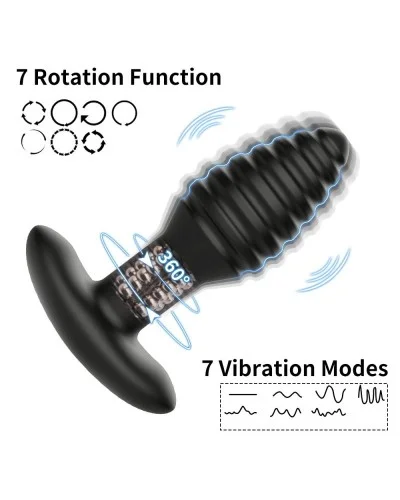 Plug Vibrant et Rotatif Rollvibe 10.5 x 3.9cm sextoys et accessoires sur La Boutique du Hard