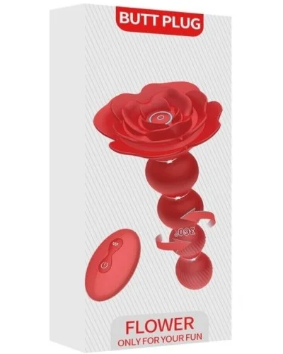 Boules Anales Rotatives Vibrantes Rosebird 15 x 3.5cm sextoys et accessoires sur La Boutique du Hard