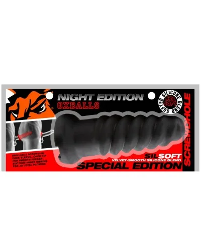 Gaine ScrewdHole Night Edition 15 x 6cm sextoys et accessoires sur La Boutique du Hard