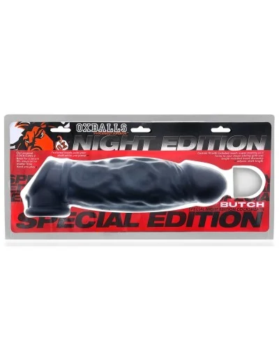 Gaine de pénis Butch Night Edition 17 x 5 cm Noire sextoys et accessoires sur La Boutique du Hard