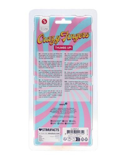 Gode Doigt Thumbs Up 9 x 3cm sextoys et accessoires sur La Boutique du Hard