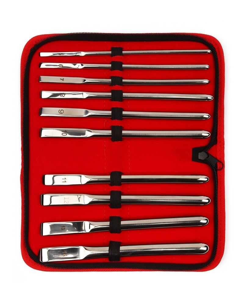 Pack 10 Tiges Urstretch 14 cm - Diamètre 5 à 14mm sextoys et accessoires sur La Boutique du Hard