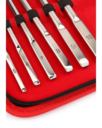 Pack 10 Tiges Urstretch 14 cm - Diamètre 5 à 14mm sextoys et accessoires sur La Boutique du Hard