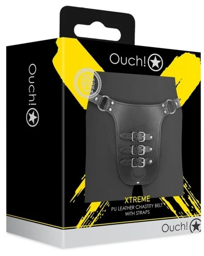 Ceinture de chasteté Belt Cock Noire sextoys et accessoires sur La Boutique du Hard