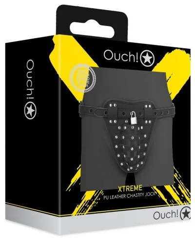 Ceinture de chasteté Jock Belt Noire sextoys et accessoires sur La Boutique du Hard