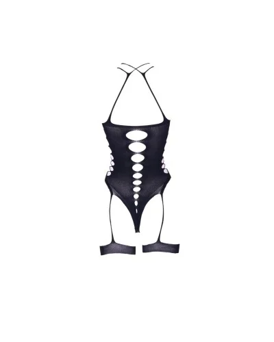 Body avec Porte-Jarretelles Shade Metis Noir sextoys et accessoires sur La Boutique du Hard