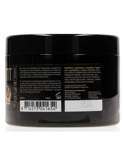 Lubrifiant relaxant Fst it Numbing 500 ml - Pot noir sextoys et accessoires sur La Boutique du Hard