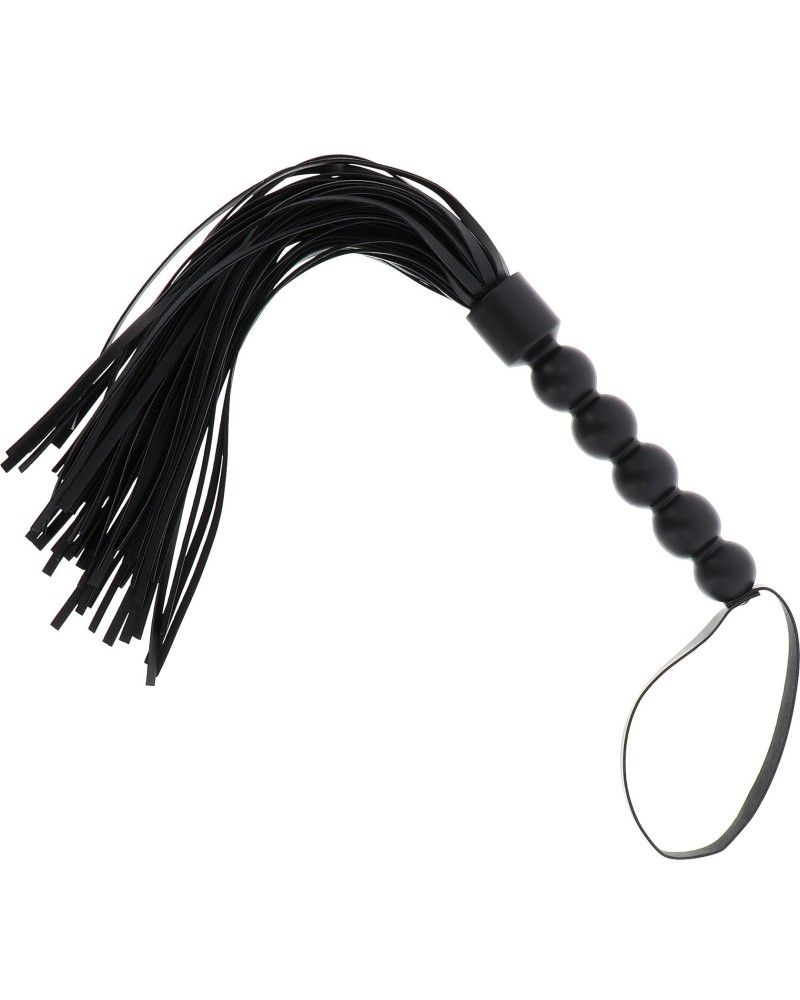 Martinet Flogger Balls 66cm Noir sextoys et accessoires sur La Boutique du Hard