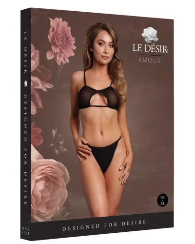 Soutien-Gorge Transparent Bravia Noir sextoys et accessoires sur La Boutique du Hard
