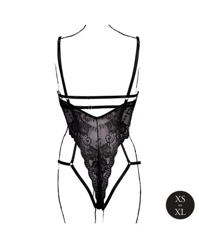 Body Dentelle Sandra Noir sextoys et accessoires sur La Boutique du Hard
