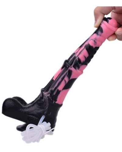 Gode Éjaculateur Horse Tinulf Squirt M 19 x 5cm Noir-Rose sextoys et accessoires sur La Boutique du Hard