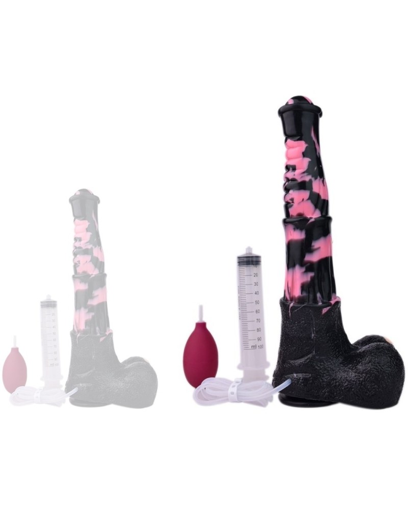 Gode Éjaculateur Horse Tinulf Squirt L 28 x 6.5 cm Noir-Rose sextoys et accessoires sur La Boutique du Hard