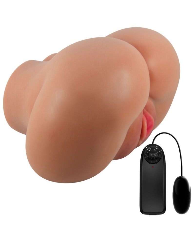 Masturbateur Fessier Vibrant Crazy Bull Luna Marron sextoys et accessoires sur La Boutique du Hard