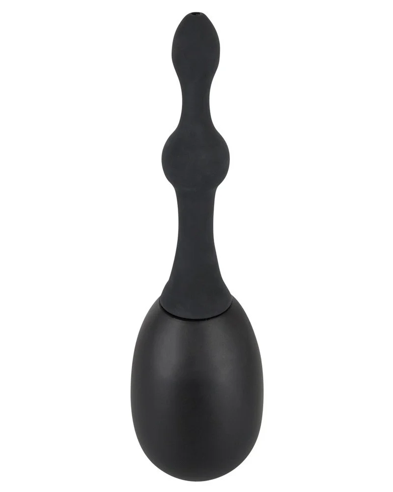 Poire Velvet Shower 200 ml - 14 x 3 cm Noire sextoys et accessoires sur La Boutique du Hard
