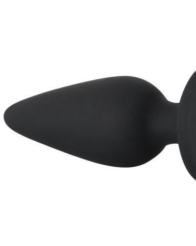 Plug lesté Velbutt S 60g - 7 x 2.7 cm Noir sextoys et accessoires sur La Boutique du Hard