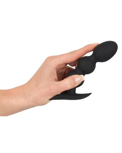 Plug lesté Heavy Velvet 120 g - 12 x 3.2cm sextoys et accessoires sur La Boutique du Hard