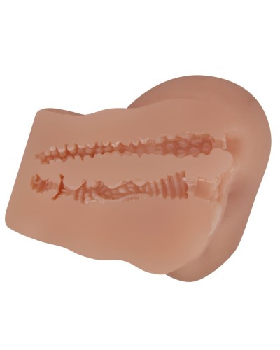 Masturbateur Fessier Vibrant CRAZY BULL Hailey Marron sextoys et accessoires sur La Boutique du Hard