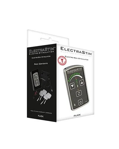 Contrôleur d'électrostimulation ElectraStim Flick 24 intensités sextoys et accessoires sur La Boutique du Hard