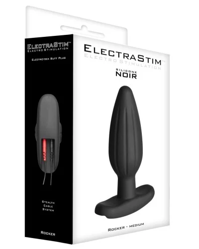 Plug d'électrostimulation en silicone Rocker Medium Electrastim 11.5 x 4cm sextoys et accessoires sur La Boutique du Hard