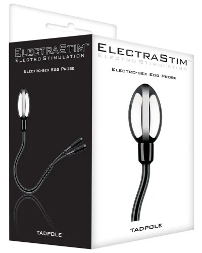 Plug Électro Tadpole ElectraStim 15 x 3cm sextoys et accessoires sur La Boutique du Hard