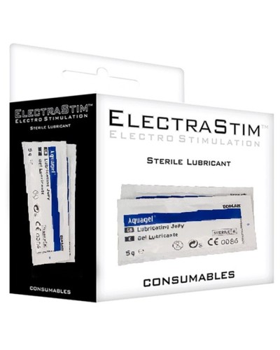 Dosettes de lubrifiant stérile 5g ElectraStim x10 sextoys et accessoires sur La Boutique du Hard
