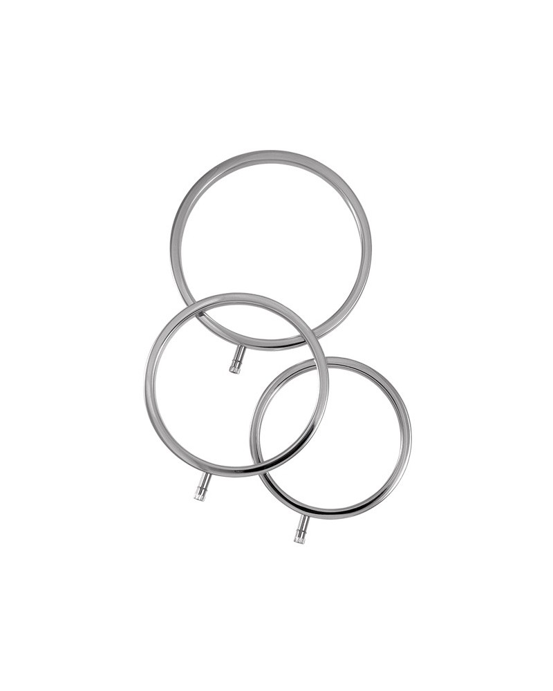 Lot de 3 Cockring Électro Scrotal Rings Electrastim sextoys et accessoires sur La Boutique du Hard