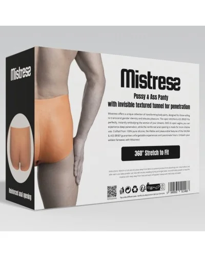 Boxer Prothèse Vulve et Fessier Miss Vagina sextoys et accessoires sur La Boutique du Hard