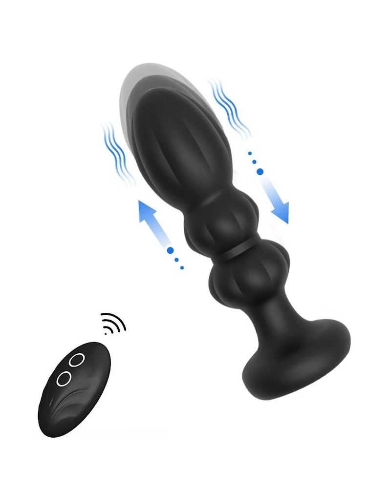 Plug Vibrant Va-et-Vient Kingy 14 x 4.2cm sextoys et accessoires sur La Boutique du Hard