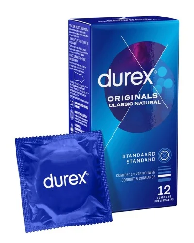 Préservatifs Durex Originals Natural x12 sextoys et accessoires sur La Boutique du Hard