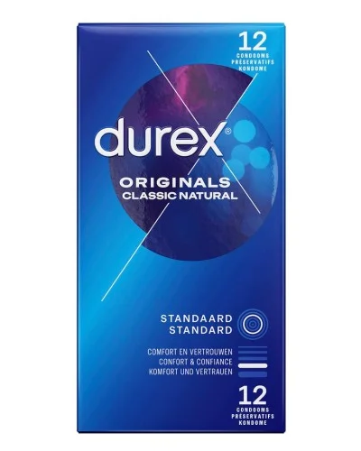 Préservatifs Durex Originals Natural x12 sextoys et accessoires sur La Boutique du Hard