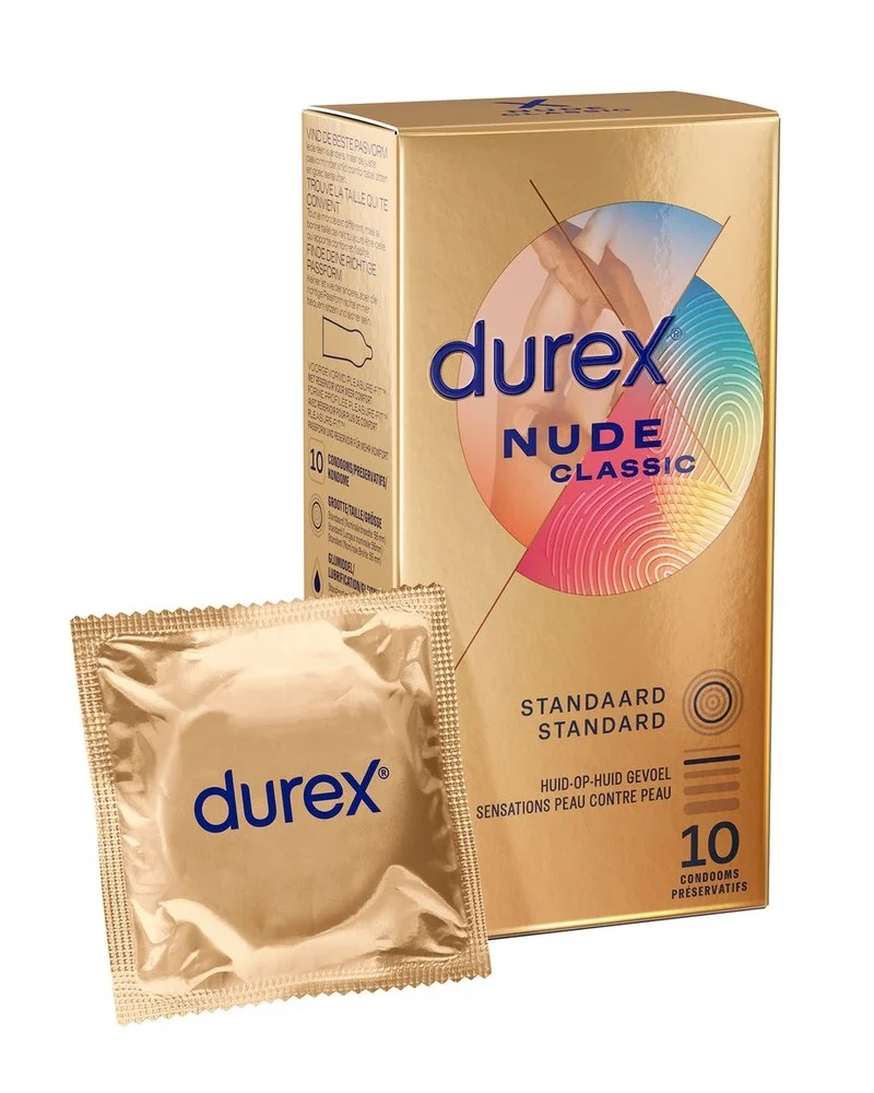 Préservatifs Durex Nude x10 sextoys et accessoires sur La Boutique du Hard