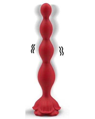 Plug vibrant Beely Vibe 16 x 3.2 cm Rose foncé sextoys et accessoires sur La Boutique du Hard